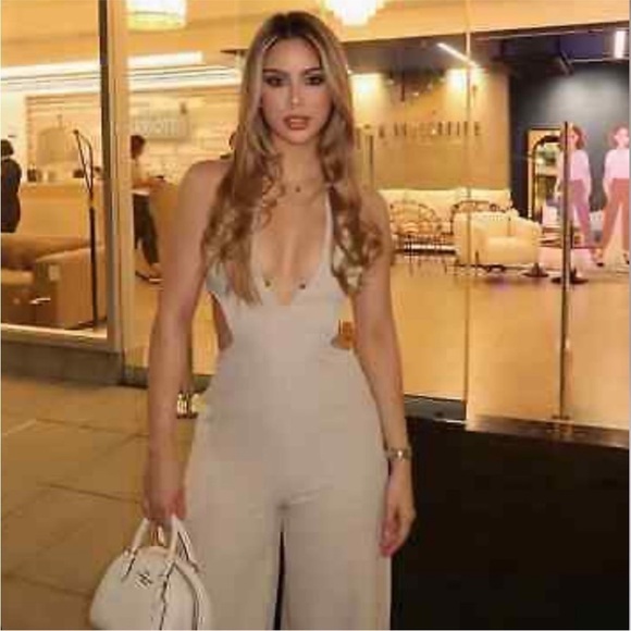 Zara NWT long halter jumpsuit - Picture 6 of 8